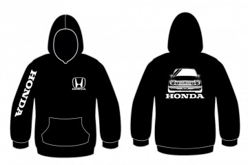 Sweatshirt com capuz para Honda Civic