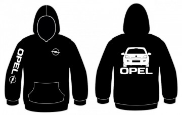Sweatshirt com capuz para Opel Adam