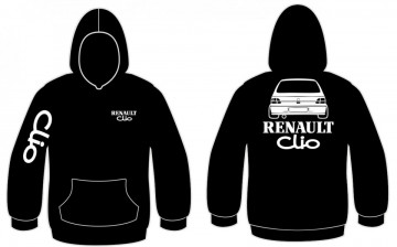 Sweatshirt com capuz para Renault Clio