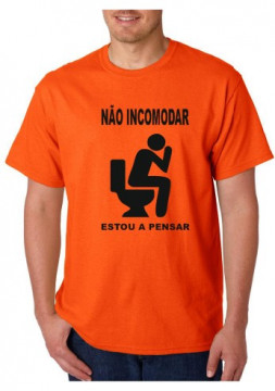 T-shirt - Não Incomodar Estou A Pensar