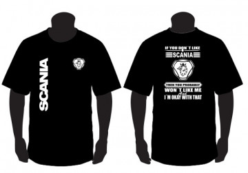 T-shirt para " If you don't like scania " Scania