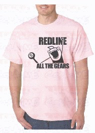 T-shirt - RED LINE ALL THE GEARS