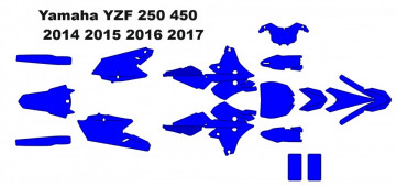 Yamaha YZF 250 450 MX Motocross 2014 2015 2016 2017