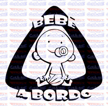 Autocolante - Bebé a Bordo