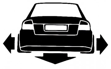 Autocolante para Audi A4 B6