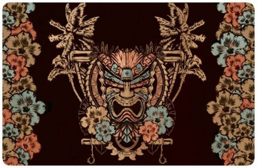 Autocolante para Portátil - Tiki