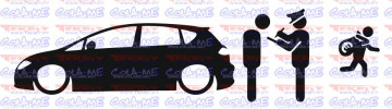 Autocolante - Policia e ladrões - Seat Leon 1P