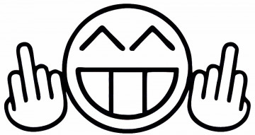 Autocolante - Smile Dedos