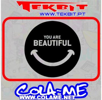 Autocolante - You are Beautiful