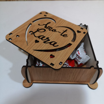 Caixa em MDF - Personalizada com nome / frase