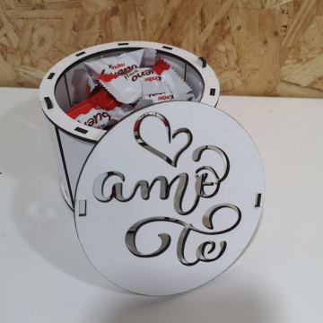 Caixa Para Chocolates / Guarda Joias - 12x7cm
