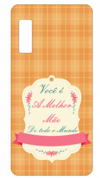 Capa de telemóvel com Voce é a melhor mãe do mundo