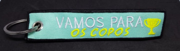 Fita Porta Chaves com "Vamos para os Copos"