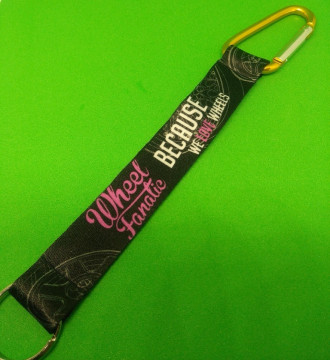 Fita Porta Chaves com Wheel Fanatic / Because we love wheels