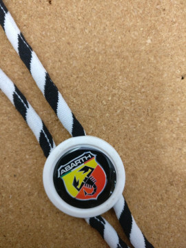 Fita Porta Chaves (lanyard) Ajustável para Fiat Abarth