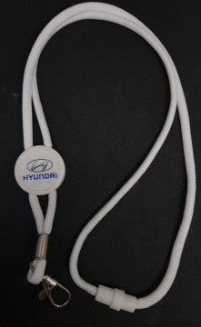 Fita Porta Chaves (lanyard) de Pescoço Ajustável para Hyundai