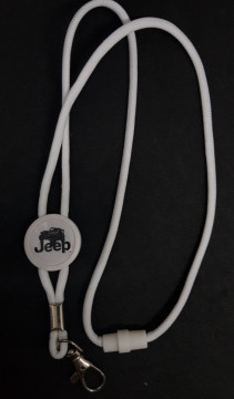 Fita Porta Chaves (lanyard) de Pescoço Ajustável para Jeep