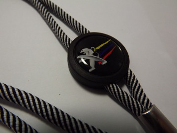 Fita Porta Chaves (lanyard) de Pescoço Ajustável para Peugeot