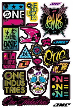 Folha / Pack de Autocolantes - One