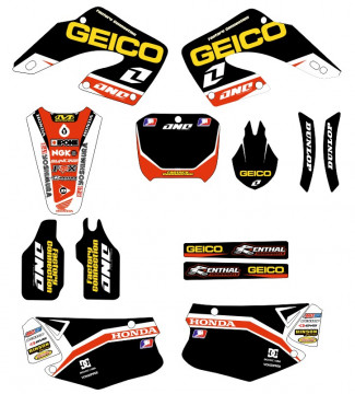Kit Autocolantes Para Honda CR 125 / 250 00-01