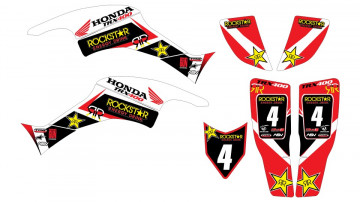 Kit Autocolantes Para HONDA TRX 400 99-07