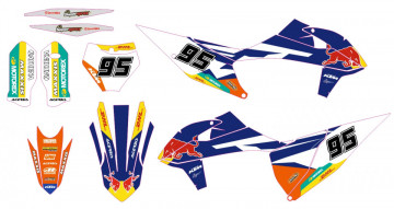 Kit Autocolantes Para KTM SX SXF 2019 2020