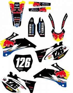 Kit Autocolantes Para Moto - Yamaha YZF 250 / 450 06-09