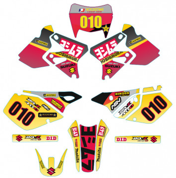 Kit Autocolantes Para Suzuki DRZ 400 02-07