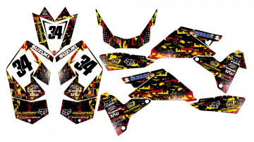 Kit Autocolantes Para Suzuki LTR 450