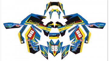 Kit Autocolantes Para Suzuki LTR 450