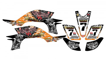 Kit Autocolantes Para Yamaha YFZ 450 03-08