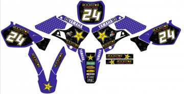 Kit Autocolantes Para Yamaha YZ 125 / 250 96-01
