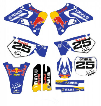 Kit Autocolantes Para Yamaha YZ 125-250 96-01