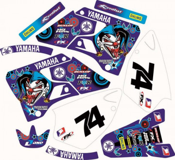 Kit Autocolantes Para Yamaha YZ / WR 125 / 250 96-01