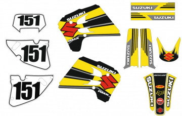 Kit Autocolantes Suzuki RMX 250 93-95