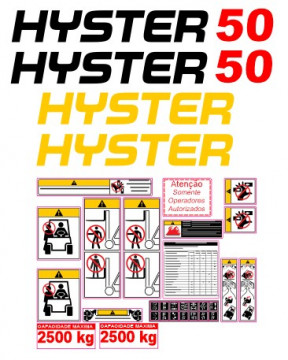 Kit de Autocolantes para HYSTER 50