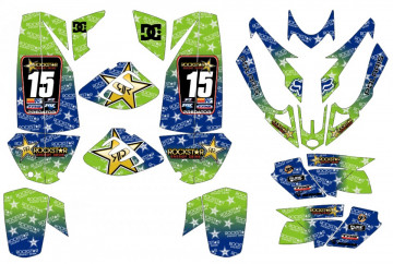Kit de autocolantes para Polaris Predator 500