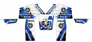 Kit de Autocolantes Para Yamaha Banshee 350