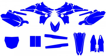 Molde - Yamaha YZF 450 / YZ450F 2010 2011 2012 2013 2014
