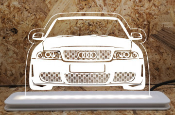 Moldura / Candeeiro com luz de presença - Audi A4 B5