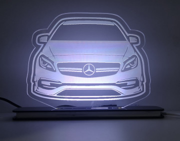 Moldura / Candeeiro com luz de presença - Mercedes A45