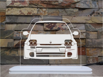 Moldura / Candeeiro com luz de presença - Renault Clio 2, fase 1