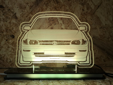 Moldura / Candeeiro com luz de presença - Toyota Corolla E10