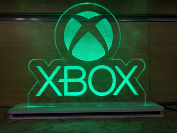 Moldura / Candeeiro com luz de presença - Xbox