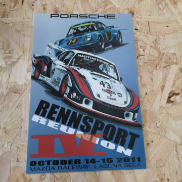 Placa Decorativa em PVC - IV Rennsport Reunion
