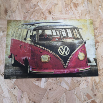 Placa Decorativa em PVC - Vw Pão de forma