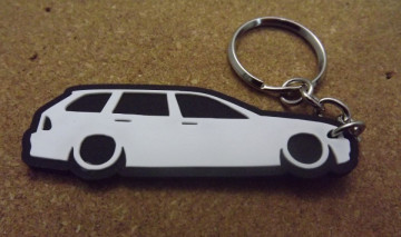 Porta Chaves com silhueta de BMW E46 Touring - Série 3