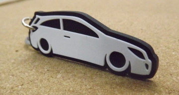 Porta Chaves com silhueta de Opel Astra H