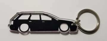 Porta Chaves de Acrílico com silhueta de Audi A4 B5 Avant
