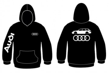 Sweatshirt com capuz para Audi A4 B6 Avant